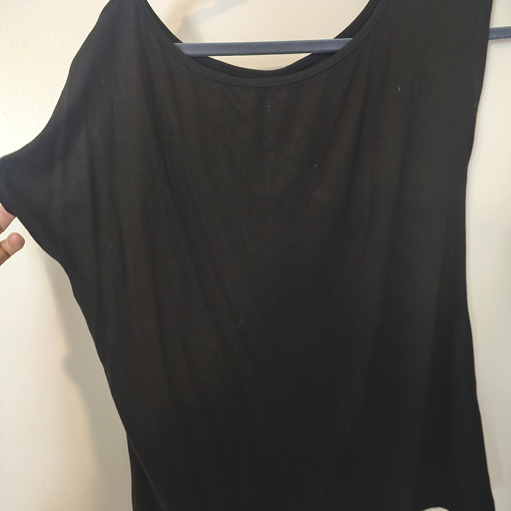 Elegant Black Women's Top
